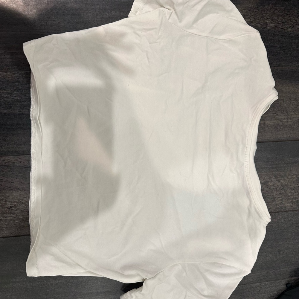 White Short Sleeve Top